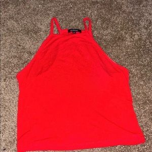 MEDIUM Red Halter Top